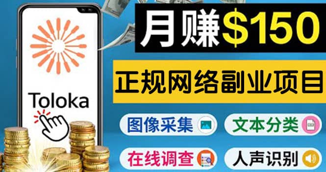 正规网络副业赚钱平台Toloka，利用业余时间月赚150美元-三玖社区