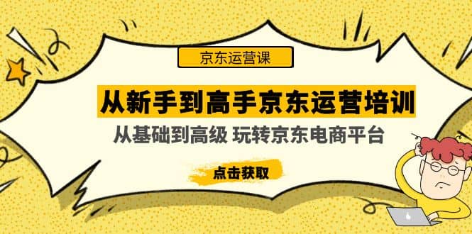 从新手到高手京东运营培训：从基础到高级 玩转京东电商平台(无水印)-三玖社区