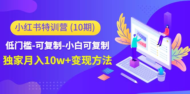 小红书特训营（第10期）低门槛-可复制-小白可复制-三玖社区