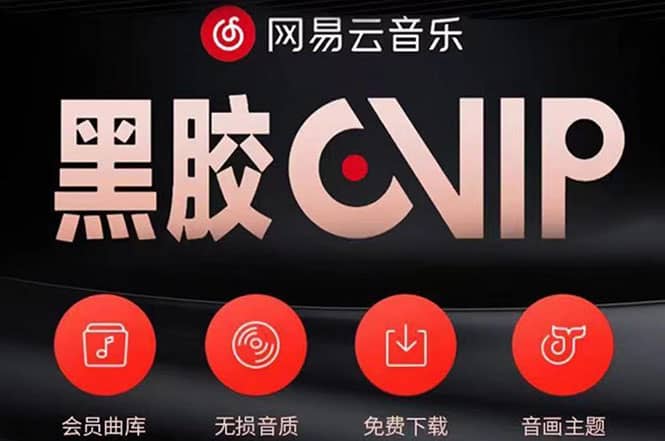 网易云撸黑胶年卡及变现方法，收益可无限放大-三玖社区