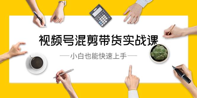 视频号-混剪带货实战课，小白也能快速上手（10节课）-三玖社区