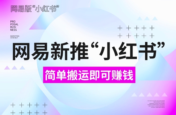 网易官方新推“小红书”，搬运即有收益，新手小白千万别错过(附详细教程)-三玖社区