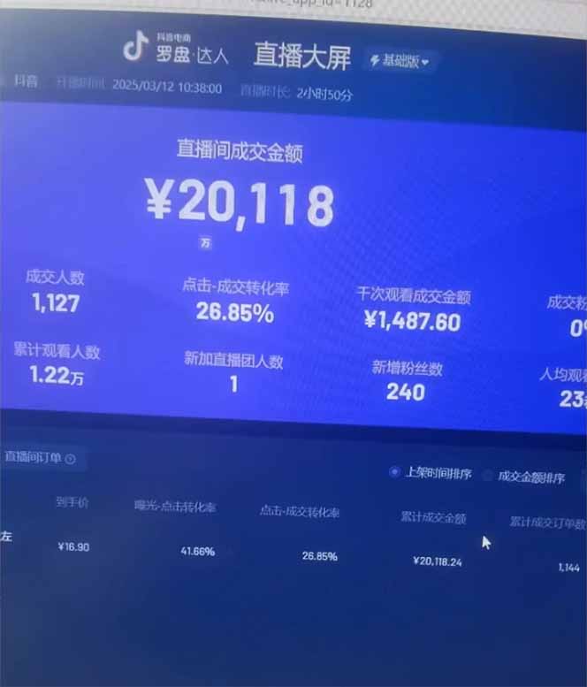 图片[3]-日赚6000+！抖音小时达Ai无人直播躺赚新风口，0门槛吃官方亿级流量！-三玖社区